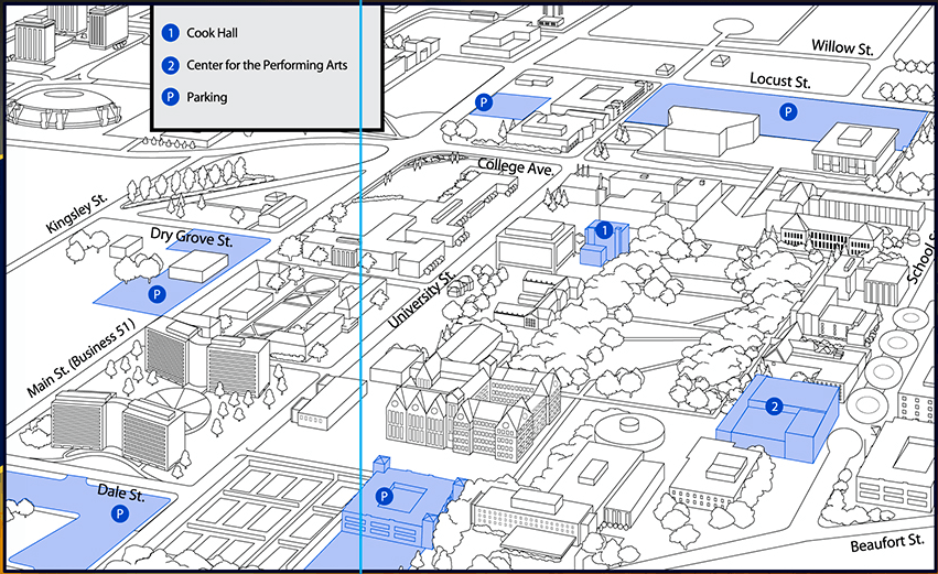 Parking map